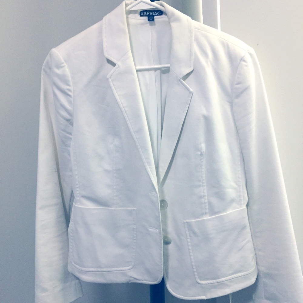 White Express Blazer